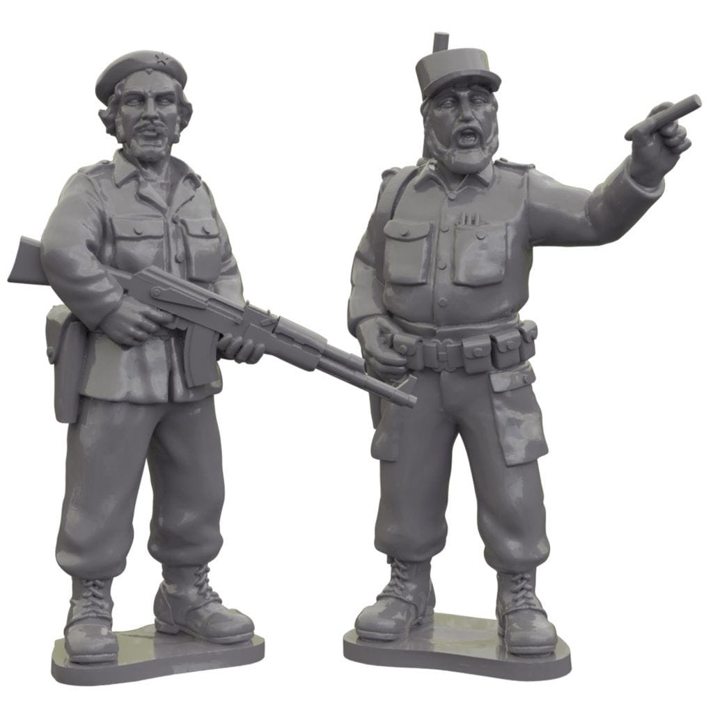 Che Guevara & Fidel Castro STL Files