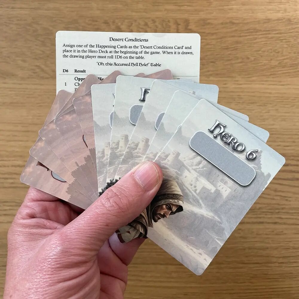 Assassins and Templars: A Ruckus Game Extra Hero Cards